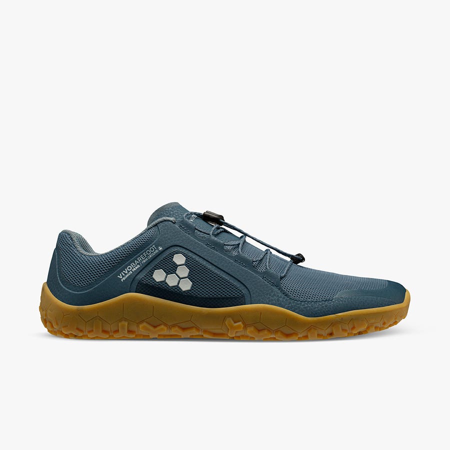 Vivobarefoot Primus Trail II FG Trailschoenen Heren Blauw | Nederland 0104MQZA